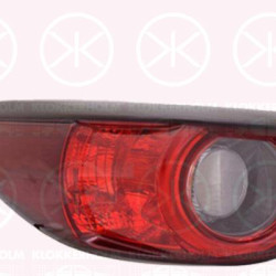 Tail Light Assembly, Right, Outer section, without bulb holder, W21/5W, WY21W, KB8M51150D (MAZDA), KB8M51150E (MAZDA), KB8M51150F (MAZDA), KB8M51150G (MAZDA)