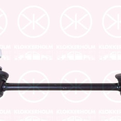 Link/Coupling Rod, stabiliser bar, Rear Axle Right, Coupling Rod, Length [mm]: 150, KD3128170 (MAZDA), KD31-28-170 (MAZDA)