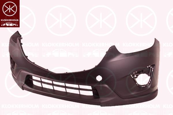 Bumper, Partial primed, Front, KD4550031 8N (MAZDA), KD45500318P (MAZDA), KD4550031BB (MAZDA)