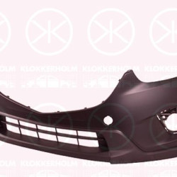 Bumper, Partial primed, Front, KD4550031 8N (MAZDA), KD45500318P (MAZDA), KD4550031BB (MAZDA)