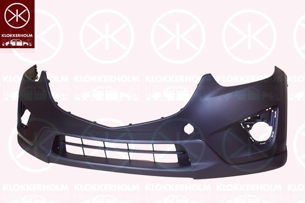 Bumper, Partial primed, Front, KD4550031 8N (MAZDA), KD45500318P (MAZDA), KD4550031BB (MAZDA)