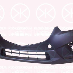 Bumper, Partial primed, Front, KD4550031 8N (MAZDA), KD45500318P (MAZDA), KD4550031BB (MAZDA)