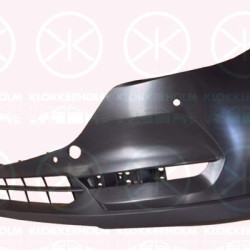 Bumper, Partial primed, Front, with hole(s) for parking distance control, Lower Section, Number of bores: 4, KB8A5003BXZ04G (MAZDA)