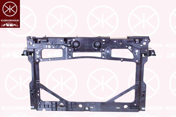 Radiator Support, Full Body Section, Vehicle Equipment: for vehicles without distance regulating cruise control, D10E53110 (MAZDA), D10E53110A (MAZDA)