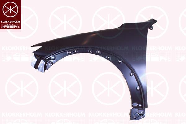 Wing, Left Front, with holes for extensions, without hole for direction indicator, D10E52211A (MAZDA), D10E52211B (MAZDA), D10E-52-211B (MAZDA), D10E52211C (MAZDA)