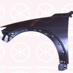 Wing, Left Front, with holes for extensions, without hole for direction indicator, D10E52211A (MAZDA), D10E52211B (MAZDA), D10E-52-211B (MAZDA), D10E52211C (MAZDA)