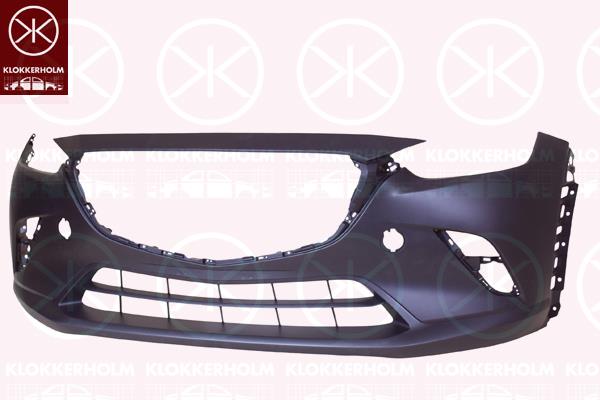 Bumper, Partial primed, Front, DF8G50031DBB (MAZDA)