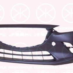 Bumper, Partial primed, Front, DF8G50031DBB (MAZDA)