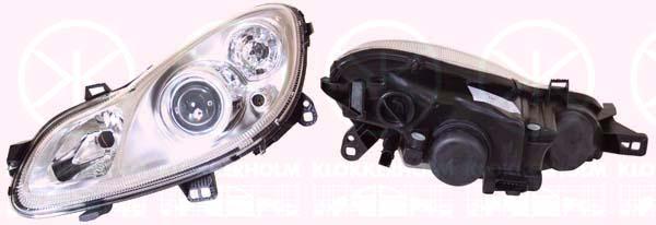 Headlight, H7/H7, with motor for headlamp levelling, Left, Illuminance [lx]: 17.5, A4518200159 (SMART)