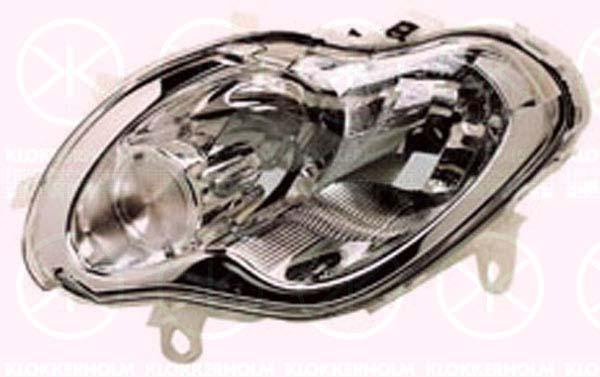 Headlight, H7/H1, with motor for headlamp levelling, Left, 001 346 4V001 (SMART), 013 464 V001 (SMART), A 001 346 4V001 (SMART), A 013 464 V001 (SMART), A001 346 4V001 (SMART), A013 464 V001 (SMART)