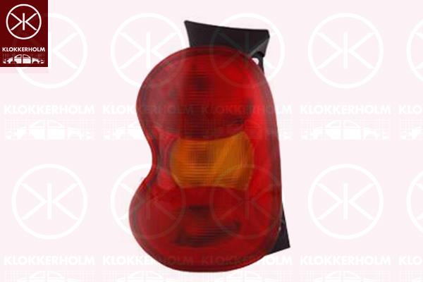 Tail Light Assembly, Right, AQ0001728V005000 (SMART), Q0001728V005000 (SMART)