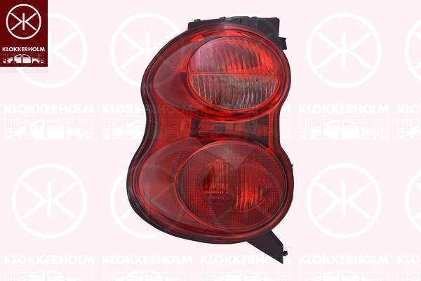 Tail Light Assembly, without bulb holder, Left, 451 820 01 64 CJ4A (SMART), 451 820 0164 (SMART), A 451 820 01 64 CJ4A (SMART), A 451 820 0164 (SMART), A451 820 0164 (SMART)