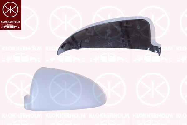 Housing, exterior mirror, Right, w/primer, 4518110407 (SMART), A 4518110407 (SMART)