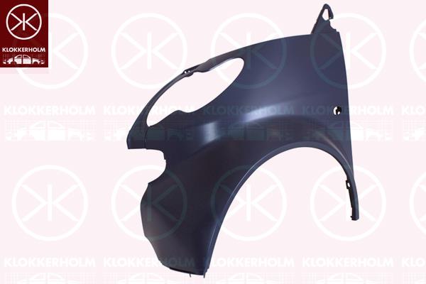 Wing, w/primer, Right Front, with hole for direction indicator, AQ0011151V002C04L00 (MERCEDES), Q0011151V002C04L00 (MERCEDES)