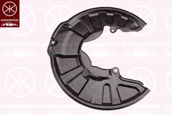 Splash Guard, brake disc, Front Axle Left, 4514210120 (SMART), A4514210120 (SMART)