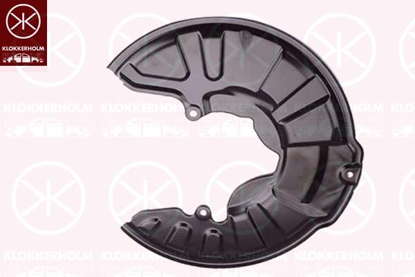 Splash Guard, brake disc, Front Axle Right, 4514210220 (SMART), A4514210220 (SMART)