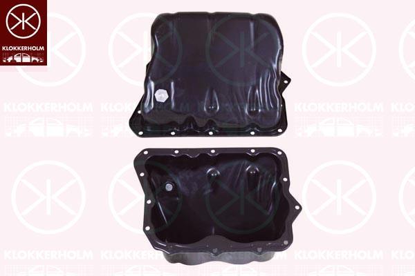 Oil Sump, for vehicles without diesel soot filter, 0003015V004 (SMART), 160 014 0002 (SMART), A0003015V004 (SMART), A1600140002 (SMART)