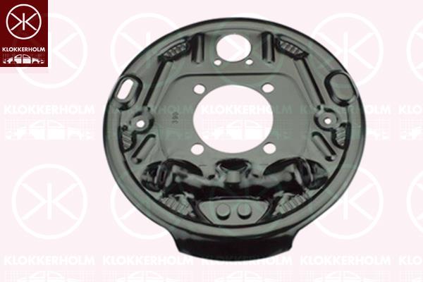 Splash Guard, brake disc, Rear Axle Right, Brake Type: Drum Brake, 4504230205 (SMART), A4504230205 (SMART), AQ0002199V022000000 (SMART), Q0002199V022000000 (SMART)