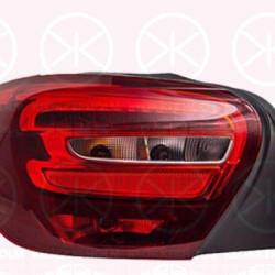 Tail Light Assembly, Left, LED, P21W, PY21W, with bulb holder, 1769064800 (MERCEDES), A 176 906 48 00 (MERCEDES), A1769064800 (MERCEDES)