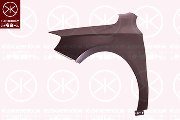 Wing, Aluminium, Left Front, 176 881 01 01 (MERCEDES), A 176 881 01 01 (MERCEDES), A176 881 01 01 (MERCEDES)