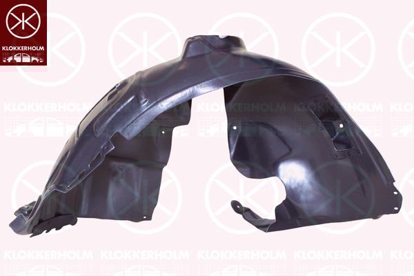 Liner, wheelhouse, Plastic, Right Front, Front Section, 2466900200 (MERCEDES), 2466900930 (MERCEDES)