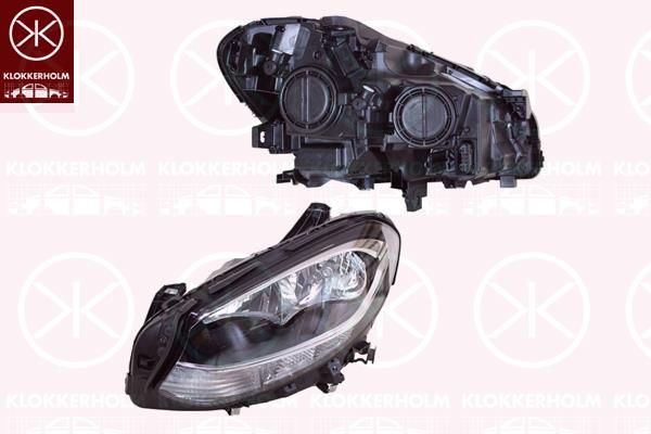 Priekinis žibintas, H7/H7, LED (kairė), 2468205361 (MERCEDES), A 246 820 5361 (MERCEDES), A2468205361 (MERCEDES)