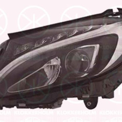 Headlight, Model Year to: 2018, Left, LED, with motor for headlamp levelling, without LED control unit for daytime running-/position ligh, without control unit for aut. LDR, 2058203661 (MERCEDES), A2058203661 (MERCEDES), A2059062302 (MERCEDES), A2059067302 (MERCEDES), A2059067303 (MERCEDES)