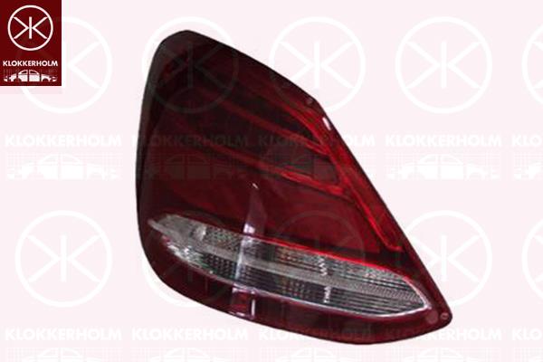 Tail Light Assembly, Right, Trim Level: Basic Edition, with bulb holder, Indicator Colour: red, ULO, 205 906 1902 (MERCEDES), A205 906 1902 (MERCEDES)