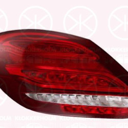 Tail Light Assembly, Left, Trim Level: Exclusive Edition, for vehicles with Xenon light, LED, with bulb holder, Indicator Colour: yellow, ULO, 205 906 0357 (MERCEDES), A205 906 0357 (MERCEDES)