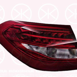 Tail Light Assembly, Left, LED, PY21W, with bulb holder, FARBA, 2059060557 (MERCEDES), A 205 906 0557 (MERCEDES), A2059060557 (MERCEDES)