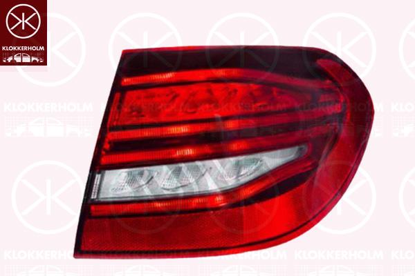 Tail Light Assembly, Right, Outer section, LED, FARBA, 2059064105 (MERCEDES), A2059064105 (MERCEDES)