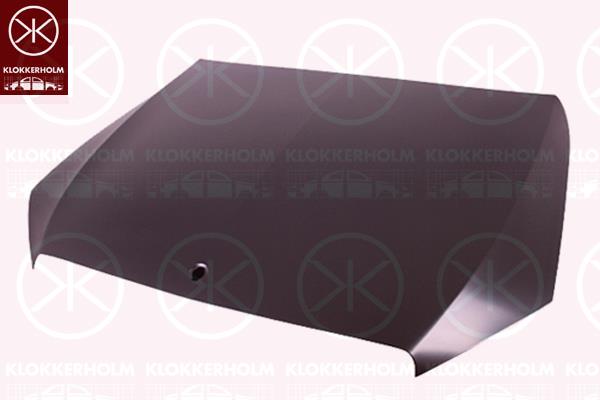 Bonnet, Aluminium, 2058800357 (MERCEDES), A2058800357 (MERCEDES)