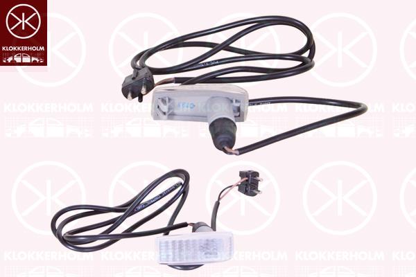 Direction Indicator, with bulb holder, white, lateral installation, 202 820 1521 (MERCEDES), A 202 820 1521 (MERCEDES), A202 820 1521 (MERCEDES)