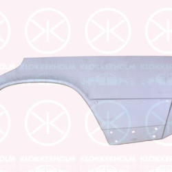 Quarter Panel, Wheel Arch Border, Left Rear, Lower Section, 201 637 0109 (MERCEDES), A 201 637 0109 (MERCEDES), A201 637 0109 (MERCEDES)