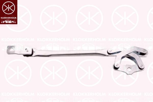 Wiper Linkage, Front, for left-hand drive vehicles, 202 820 03 41 (MERCEDES), 2028200341 (MERCEDES), A 202 820 03 41 (MERCEDES), A202 820 03 41 (MERCEDES), A2028200341 (MERCEDES)