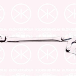 Wiper Linkage, Front, for left-hand drive vehicles, 202 820 03 41 (MERCEDES), 2028200341 (MERCEDES), A 202 820 03 41 (MERCEDES), A202 820 03 41 (MERCEDES), A2028200341 (MERCEDES)