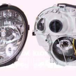 Headlight, H7/H7, without motor for headlamp levelling, Left, Illuminance [lx]: 12.5, 203 820 1159 (MERCEDES), 203 820 3161 (MERCEDES), A 203 820 1159 (MERCEDES), A 203 820 3161 (MERCEDES), A203 820 1159 (MERCEDES), A203 820 3161 (MERCEDES)