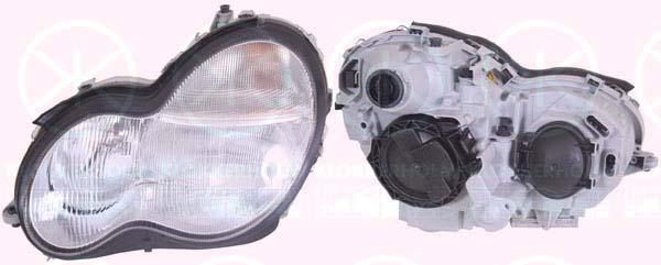 Headlight, Illuminance [lx]: 20, Left, Bi-Xenon, D2R (gas discharge tube), H7, with control unit for xenon, with motor for headlamp levelling, AL, 203 820 1161 (MERCEDES), A 203 820 1161 (MERCEDES), A203 820 1161 (MERCEDES)