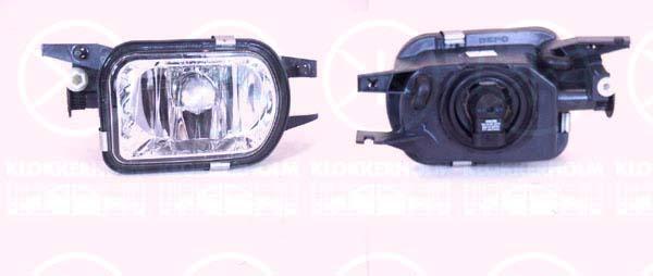 Front Fog Light, HB4, Left Front, 203 820 1756 (MERCEDES), A 203 820 1756 (MERCEDES), A203 820 1756 (MERCEDES), A203820175664 (MERCEDES)