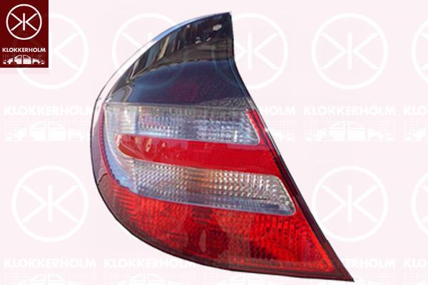 Tail Light Assembly, Right, Indicator Colour: white, with bulb holder, 203 820 2664 (MERCEDES), A 203 820 2664 (MERCEDES), A203 820 2664 (MERCEDES)