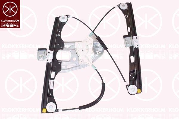 Window Regulator, OE-type, without electric motor, Electric, Left Front, 203 720 3146 (MERCEDES), A 203 720 3146 (MERCEDES), A203 720 3146 (MERCEDES)