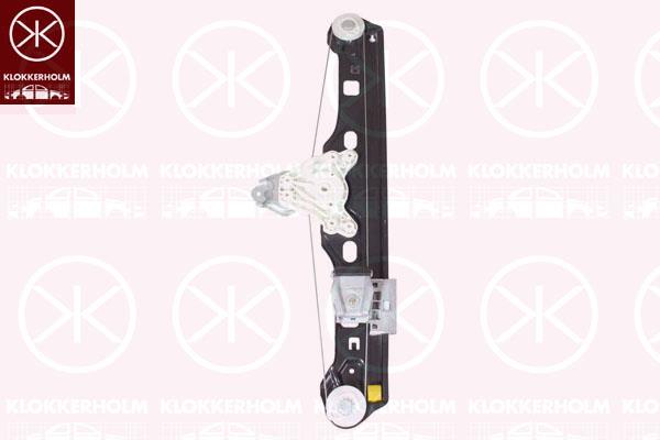 Window Regulator, OE-type, without electric motor, Electric, Right Rear, 203 720 1246 (MERCEDES), A 203 720 1246 (MERCEDES), A203 720 1246 (MERCEDES)