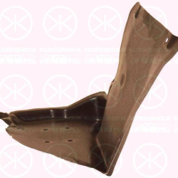 Liner, wheelhouse, Plastic, Left Front, Front Section, 203 881 0323 (MERCEDES), 203 884 0722 (MERCEDES), A 203 881 0323 (MERCEDES), A 203 884 0722 (MERCEDES), A203 881 0323 (MERCEDES), A203 884 0722 (MERCEDES)