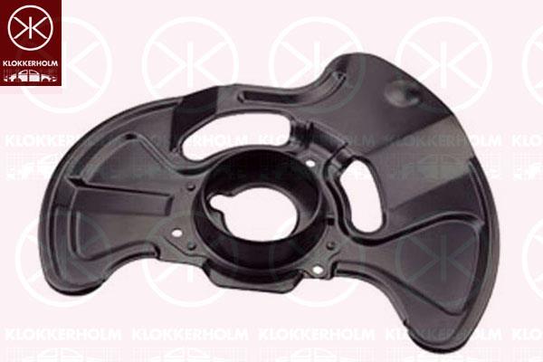 Splash Guard, brake disc, Front Axle Right, 203 420 0244 (MERCEDES), A203 420 0244 (MERCEDES), A2034200244 (MERCEDES)