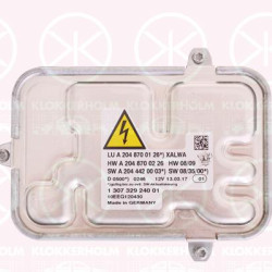 Ballast, gas discharge lamp, Bi-Xenon, AL, 1 307 329 240 (MERCEDES), 1 307 329 240 01 (MERCEDES), 204 442 0003 (MERCEDES), 204 820 3285 (MERCEDES), 204 870 0126 (MERCEDES), 204 870 0226 (MERCEDES), A1 307 329 240 (MERCEDES), A1 307 329 240 01 (MERCEDES), A204 442 0003 (MERCEDES), A204 820 3285 (MERCEDES), A204 870 0126 (MERCEDES), A204 870 0226 (MERCEDES), A2048203285 (MERCEDES)