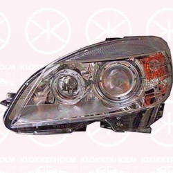 Headlight, without control unit for Xenon, D1S/H7, Bi-Xenon, with motor for headlamp levelling, Left, Illuminance [lx]: 30, 204 820 0159 (MERCEDES), 204 820 2961 (MERCEDES), A 204 820 0159 (MERCEDES), A 204 820 2961 (MERCEDES), A204 820 0159 (MERCEDES), A204 820 2961 (MERCEDES)