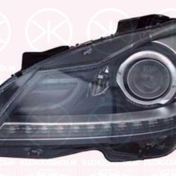 Headlight, Illuminance [lx]: 17.5, Left, Bi-Xenon, D1S/H7, with motor for headlamp levelling, without control unit for Xenon, with indicator (LED), AL, 204 820 3539 (MERCEDES), 204 820 4339 (MERCEDES), A 204 820 3539 (MERCEDES), A 204 820 4339 (MERCEDES), A204 820 3539 (MERCEDES), A204 820 4339 (MERCEDES)