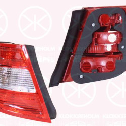 Tail Light Assembly, without bulb holder, Left, Indicator Colour: white, 204 820 0364 (MERCEDES), 204 820 3564 (MERCEDES), A 204 820 0364 (MERCEDES), A 204 820 3564 (MERCEDES), A204 820 0364 (MERCEDES), A204 820 3564 (MERCEDES)