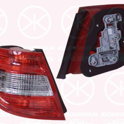 Tail Light Assembly, with bulb holder, Right, Indicator Colour: white, ULO, 204 820 0464 (MERCEDES), 204 820 3664 (MERCEDES), A 204 820 0464 (MERCEDES), A 204 820 3664 (MERCEDES), A204 820 0464 (MERCEDES), A204 820 3664 (MERCEDES)