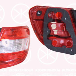 Tail Light Assembly, without bulb holder, Right, Indicator Colour: white, 204 820 0464 (MERCEDES), 204 820 3664 (MERCEDES), A 204 820 0464 (MERCEDES), A 204 820 3664 (MERCEDES), A204 820 0464 (MERCEDES), A204 820 3664 (MERCEDES)